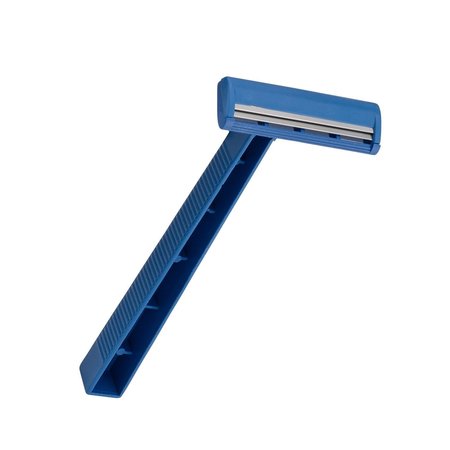 REGISTRY Twin Blade Blue Razor, Wrapped, 500PK CT-16402